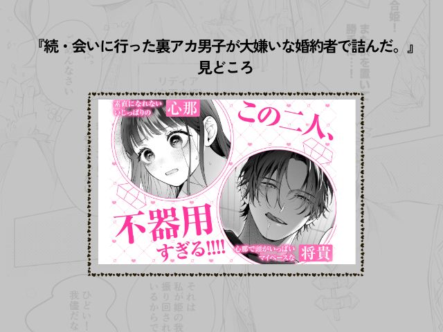 『続・会いに行った裏アカ男子が大嫌いな婚約者で詰んだ。』はrawで閲覧禁止？無料でネタバレ付きで読めるサイトはどこ？