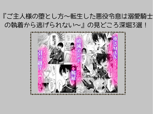 『ご主人様の堕とし方～転生した悪役令息は溺愛騎士の執着から逃げられない～』を無料でどこで読める？hitomiで感想や見どころはある？